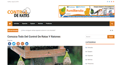 Desktop Screenshot of controlderatas.com
